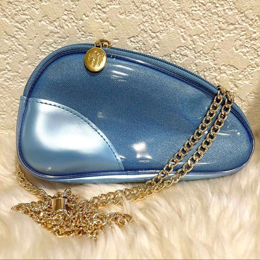 COPY - Dior Vintage Saddle Beauty Cosmetic Clutch to Crossbody Bag Shoulder Wai…